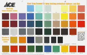 45 Specific Macco Paint Colors Chart