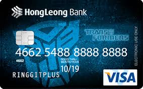 · current/savings account · credit card · loan account · others. Hong Leong Bank Transformers Debit Card What Would Optimus Prime Buy