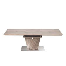 Трапезната маса е със стабилна конструкция и съвременен дизайн. Carryhome Trapezna Masa Na Top Cena Aiko Xxxl