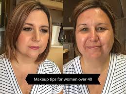 flawless makeup look for women over 40