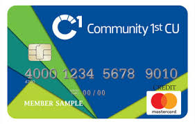 Plus, get paid two days early with direct deposit. Credit Card Services Community 1st Credit Union