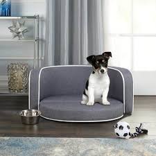 gray pet sofa dog sofa dog bed cat