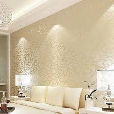 Flower Design Pvc Living Room Wallpaper