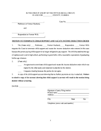 notarized child support agreement