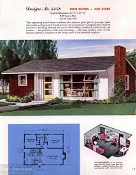 This house having in conclusion single floor, 2 total bedroom, 2 total bathroom, and ground floor area is 600 sq ft, hence total area is 600 sq ft. 130 Vintage 50s House Plans Used To Build Millions Of Mid Century Homes We Still Live In Today Click Americana