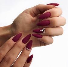 Free shipping when you spend over $25+. Best Nails Acrylic Almond Red Matte 65 Ideas Nails Stunning Red Acrylic Nails Matte Nails Design Almond Nails Designs