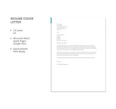 54 simple cover letter templates pdf