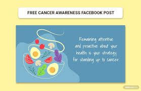 free cancer awareness facebook post