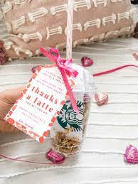 simple coffee teacher valentine gift