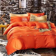 Orange Bedding Sets Bed Linen Bedspread