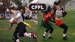 A maximum of 6 players may play at one time. Canadian Flag Football League Football Canada