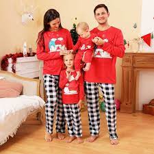 family christmas pajamas plus