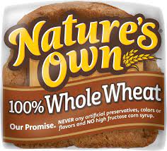 100 whole wheat bread loaf