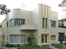 We Paint Art Deco Houses With Smooth