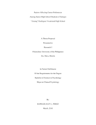 Title thesis proposal