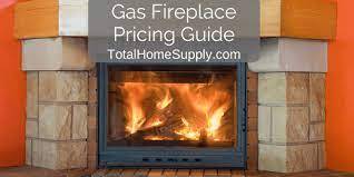 gas fireplace cost guide unit add