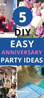 Wedding anniversary party decorations & supplies. Wedding Anniversary Party Ideas Inexpensive Diy Decorations The Diy Nuts