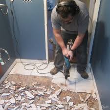 how to remove tile flooring the
