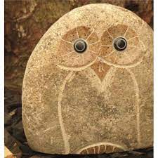 Tom Chambers Stone Owl 15cm Als009