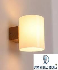 Cool White Glass Wall Mounted Led Lamp