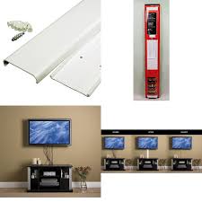 Flat Screen Tv Cord Cover Kit Hide