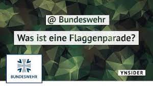 Sie dient meist in der form eines tuches zur markierung der zugehörigkeit bzw.&#8230; Ynsider Grosse Flaggenparade Bundeswehr Youtube