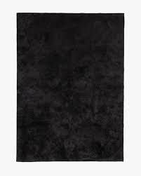 ink black plush rug ruggable