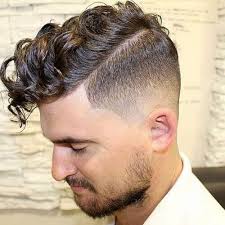 If your hair is very short, all you'll have to do is brush back your hair and set it with a hairspray to style your pompadour. 30 Great Curly Hairstyles For Men Inspirations And Ideas Hair Motive Hair Motive