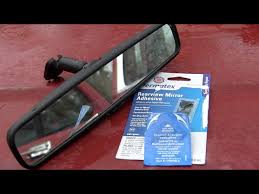 How To Re Attach Your Rear View Mirror