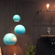 Sy Id132 Vintage Turquoise Copper Pendant Light Turquoise Pendant Light Sylamps Hk Limited