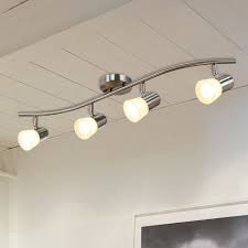 4 Light Track Lighting Ceiling Modern