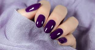 purple wedding nails top ideas for 2024