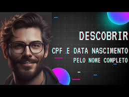 como descobrir o cpf e data de