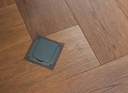 dark herringbone parquet