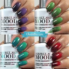 Lechat Perfect Match Mood Gel Polish Swatches Chickettes