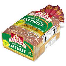 oroweat bread whole grains oatnut