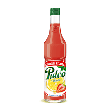 PULCO Concentré citron fraise à diluer bouteille verre 70cl pas cher -  Auchan.fr
