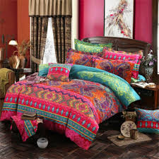 Boho King Size Quilt Cover Bedding Set