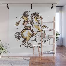 Horse Wall Mural By The Whiskey Ginger