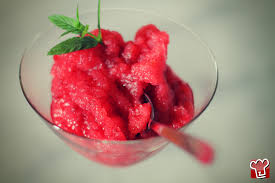 cherry sorbet is a desserts by my