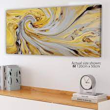 Buy Swirl Abstract Canvas Wall Art