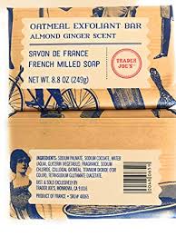 Amazon.com : Trader Joe's Ginger Almond Oatmeal Exfoliant Soap ...