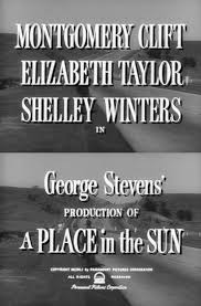 A place in the sun is a 1951 american drama film based on the 1925 novel an american tragedy by theodore dreiser and the 1926 play, also titled. Oscar Vault Monday A Place In The Sun 1951 Dir George Stevens The Diary Of A Film History Fanatic