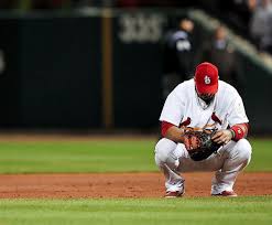 Louis has treated pujols pretty well over the past decade and even scored him much like homeowners during the housing boom who upsized to mcmansions just because they could, though. St Louis Cardinals Leader Albert Pujols Admits Game 2 World Series Mistake A Day Late New York Daily News
