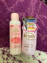 daiso brush sponge cleaner beauty