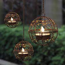 hanging lanterns beaded copper wire