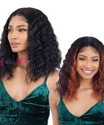 Cheap price glueless lace front wig,8a grade remy hair, high quality preplucked with natural hairline. Shake N Go Freetress Equl Baby Hair 103 Lace Front Wig