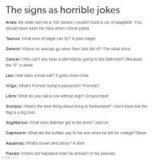 signs as horrible jokes flip