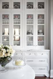 White Kitchen Cabinets With Glass Doors