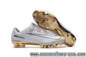 In Stock Ronaldo New Boots Gold